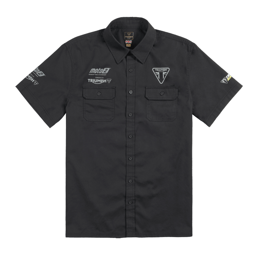 Triumph motorcycle deals polo shirt